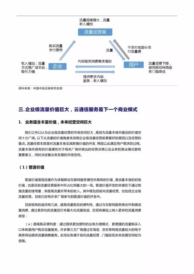企業(yè)級流量經(jīng)營報告