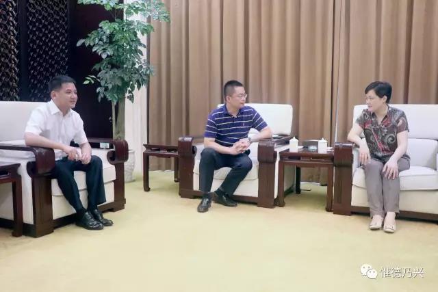 德興市委書(shū)記劉瑞英、市長(zhǎng)郭峰會(huì)見(jiàn)舒騁